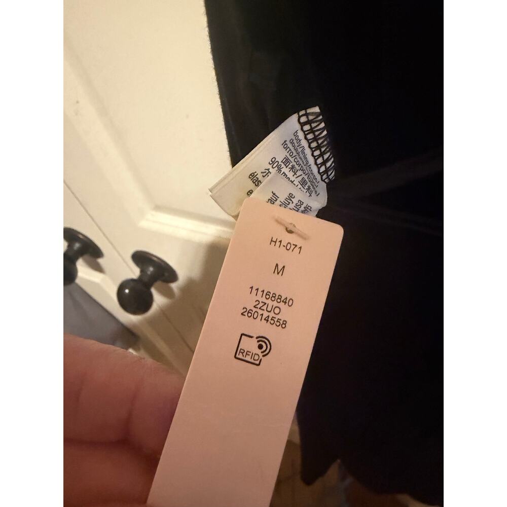 Victoria's Secret Black Maxi Dress Strappy Criss Cross Minimalist Slip Dress M - Picture 7 of 11